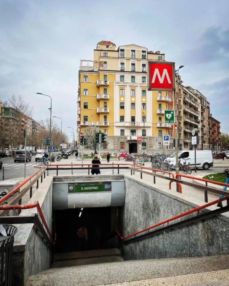 Bilocale Santagostino Appartement Milaan Buitenkant foto